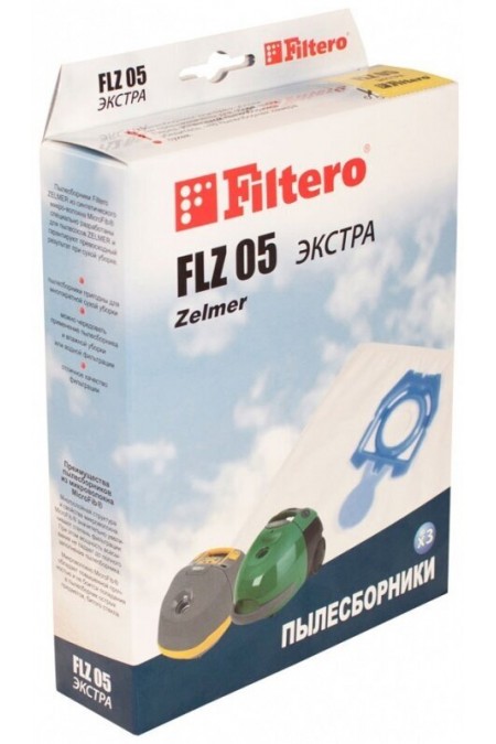 Пылесборник Filtero FLZ 06 Экстра (3шт) 1