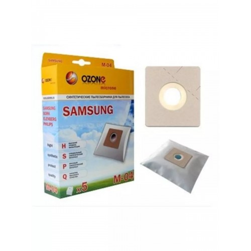 Пылесборник OZONE microne M-04 синтетика компл. 5шт. (10) 7