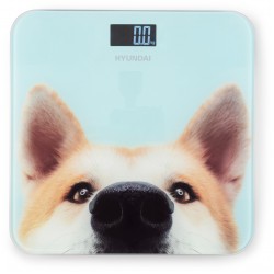 Весы электронные HYUNDAI H-BS03680 (голубой)