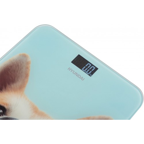 Весы электронные HYUNDAI H-BS03680 (голубой) 6