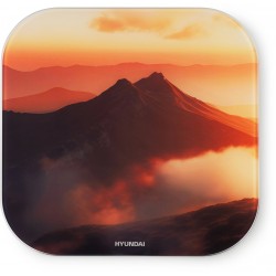 Весы электронные HYUNDAI H-BS03981 (оранжевый)