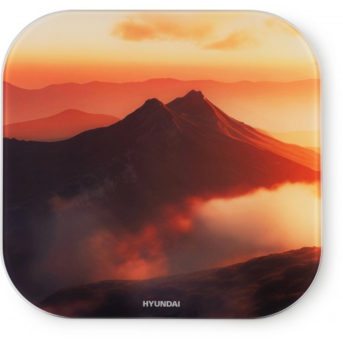 Весы электронные HYUNDAI H-BS03981 (оранжевый) 