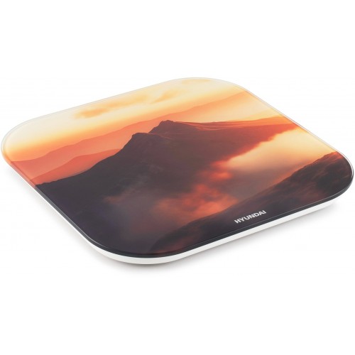 Весы электронные HYUNDAI H-BS03981 (оранжевый) 2