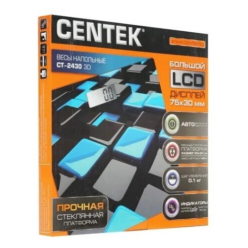 Весы электронные CENTEK CT-2430 3D (черный) 9