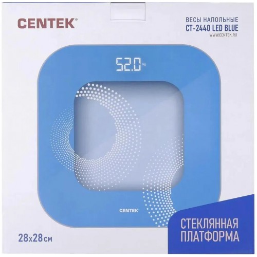 Весы электронные CENTEK CT-2440 (голубой) 3