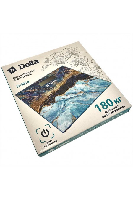 Весы электронные DELTA D-9014 (синий оникс) 1