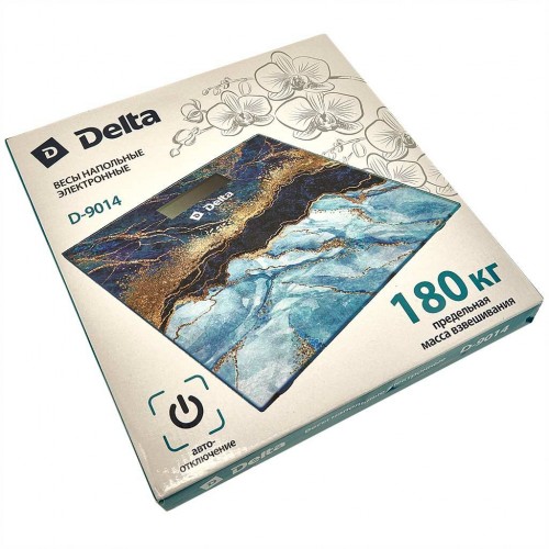 Весы электронные DELTA D-9014 (синий оникс) 1