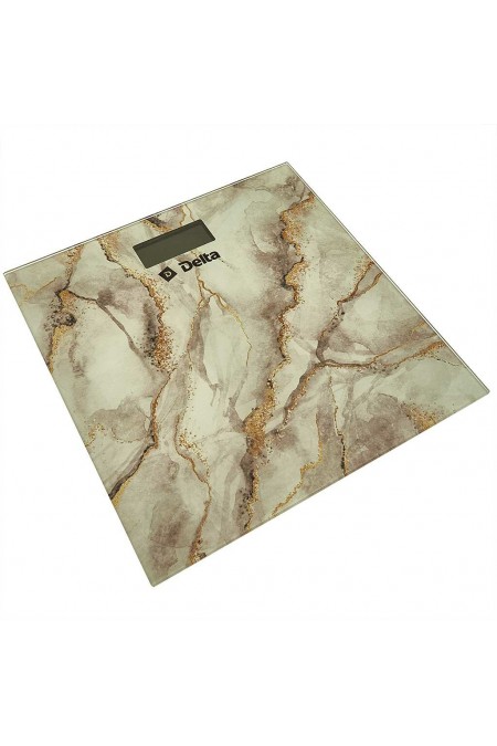 Весы электронные DELTA D-9015 (белый мрамор) 
