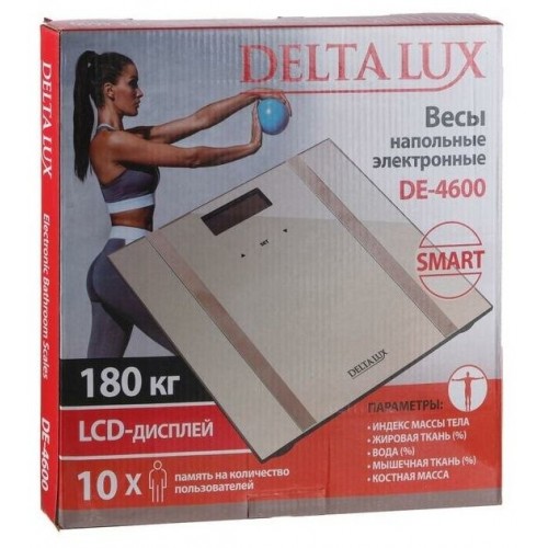 Весы электронные DELTA LUX DE-4600 (белый) 6