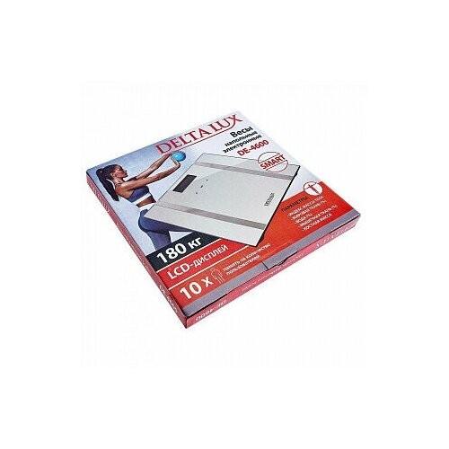 Весы электронные DELTA LUX DE-4600 (белый) 8