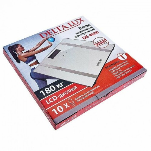 Весы электронные DELTA LUX DE-4600 (белый) 9