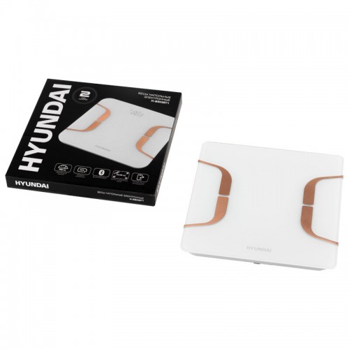 Весы электронные HYUNDAI H-BS03871 (белый) 4