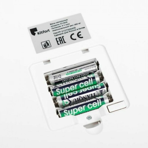 Весы электронные Kitfort КТ-806 (черный) 5