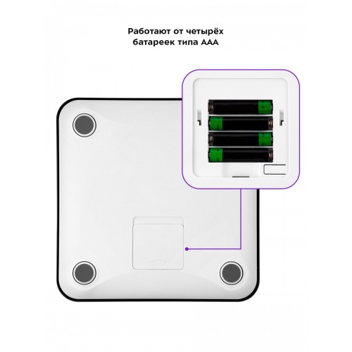 Весы электронные Kitfort КТ-816 (темно-синий/черный) 2
