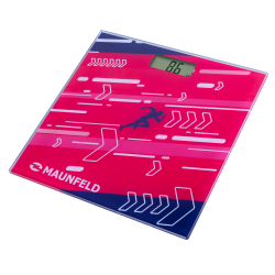 Весы электронные MAUNFELD MBS-153G02 (розовый)