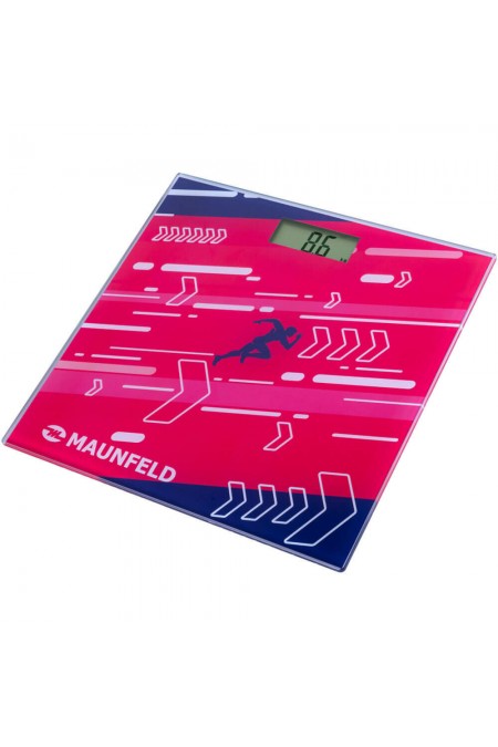 Весы электронные MAUNFELD MBS-153G02 (розовый) 