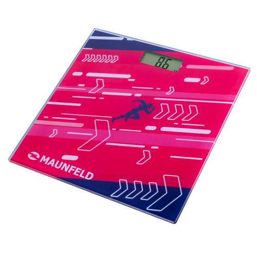Весы электронные MAUNFELD MBS-153G02 (розовый) 