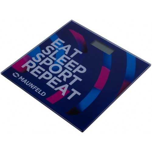 Весы электронные MAUNFELD MBS-153G03 (синий) 2