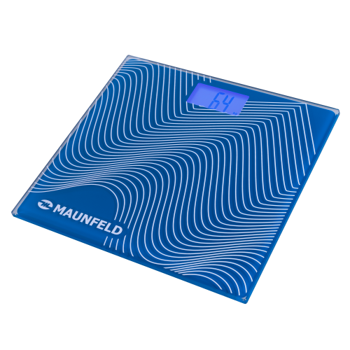 Весы электронные MAUNFELD MBS-183G01 (синий) 
