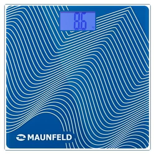 Весы электронные MAUNFELD MBS-183G01 (синий) 1