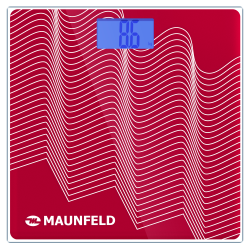 Весы электронные MAUNFELD MBS-183G02 (красный)