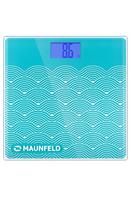 Весы электронные MAUNFELD MBS-183G03 (голубой) 1