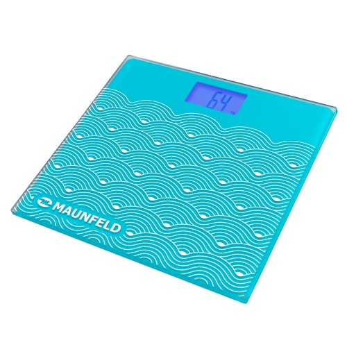 Весы электронные MAUNFELD MBS-183G03 (голубой) 9