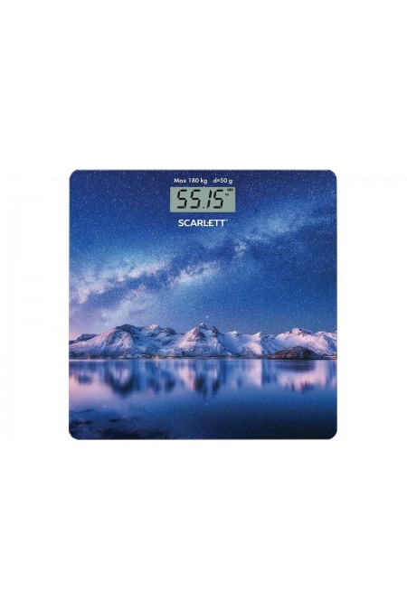 Весы электронные Scarlett SC-BS33E022 (синий) 