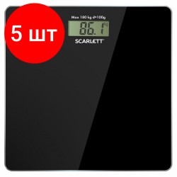 Весы электронные Scarlett SC-BS33E036 (черный)