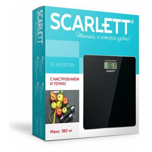 Весы электронные Scarlett SC-BS33E036 (черный) 2