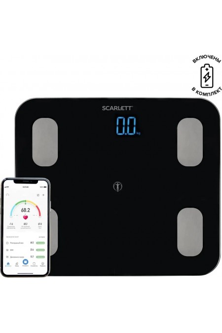 Весы электронные Scarlett SC-BS33ED46 (черный) 5