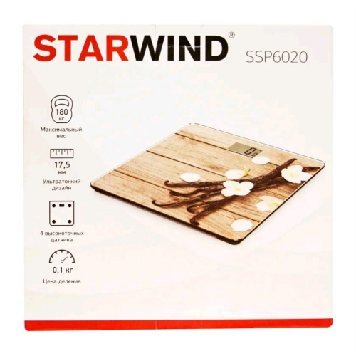 Весы электронные STARWIND SSP6020 (под дерево) 3