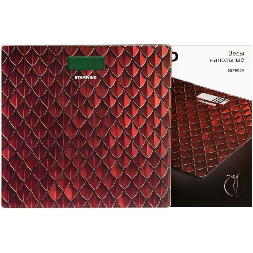 Весы электронные STARWIND SSP6035 (рисунок/красный) 7