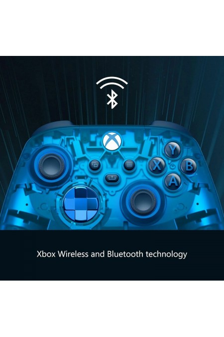 Геймпад Mircosoft Xbox Series Wireless Controller Special Edition (sky cipher) 4