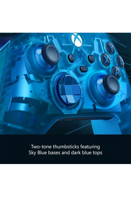 Геймпад Mircosoft Xbox Series Wireless Controller Special Edition (sky cipher) 5