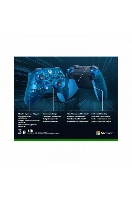 Геймпад Mircosoft Xbox Series Wireless Controller Special Edition (sky cipher) 8