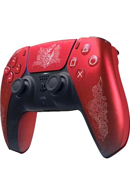 Геймпад Sony DualSense PS5 Monster Hunter Wilds Limited Edition (красный) 1