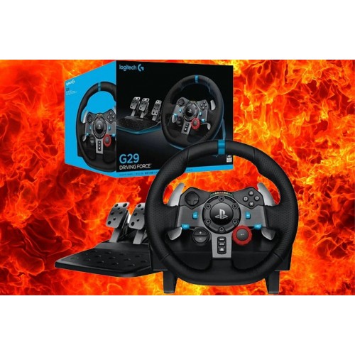 Руль Logitech G29 Driving Force (941-000112) (черный) 4