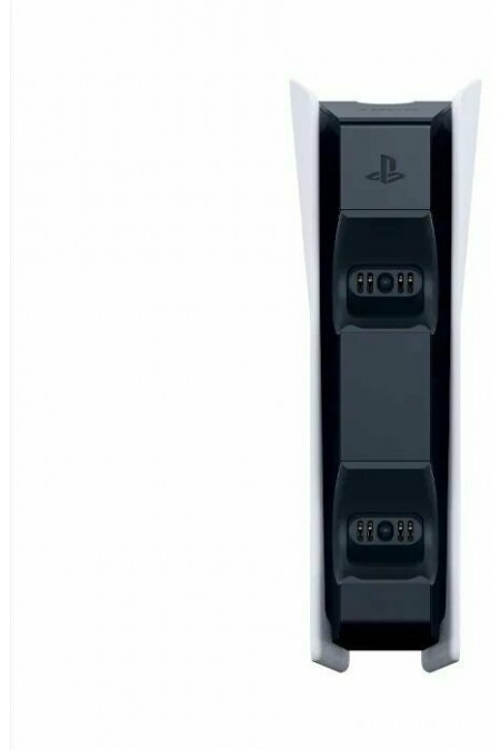 Зарядная станция Sony DualSense для двух геймпадов с блоком питания ADP-15WH A (CFI-ZDS1) (белый) 3