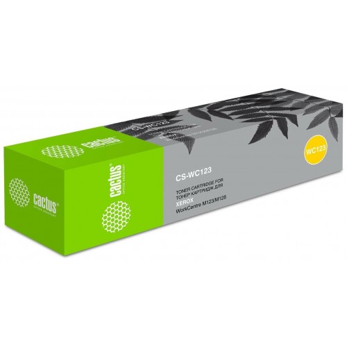 Тонер-картридж Cactus CS-WC123 (006R01182) для Xerox WorkCentre M123 M128 (30000стр.) 
