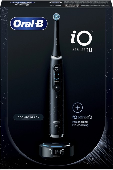 Электрическая зубная щетка Oral-B iO 10 cosmic (черный) 