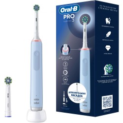 Электрическая зубная щетка Oral-B Vitality Pro 80813238 (голубой)