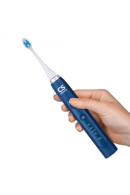Электрическая зубная щетка CS Medica CS-333-BK (синий) 1