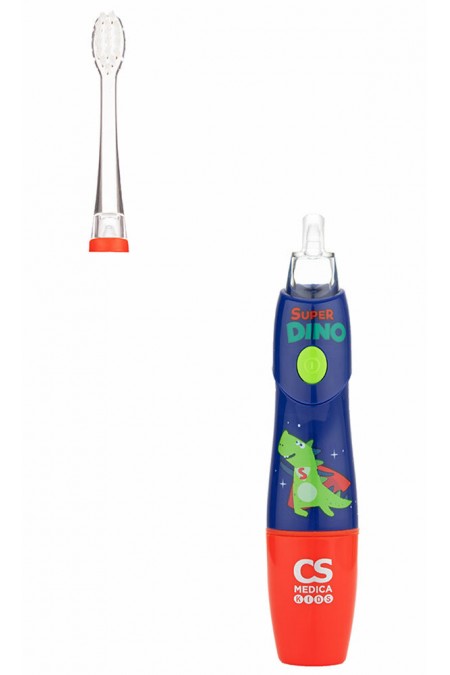 Электрическая зубная щетка CS Medica CS-9760-H (динозаврик) 5