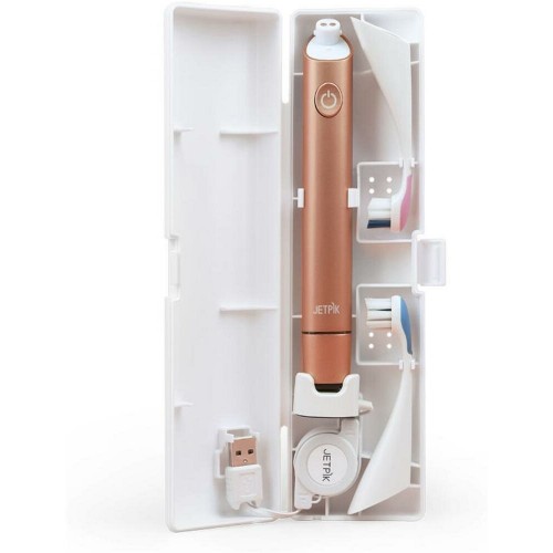 Электрическая зубная щетка Jetpik JP300 (розовое золото) 4