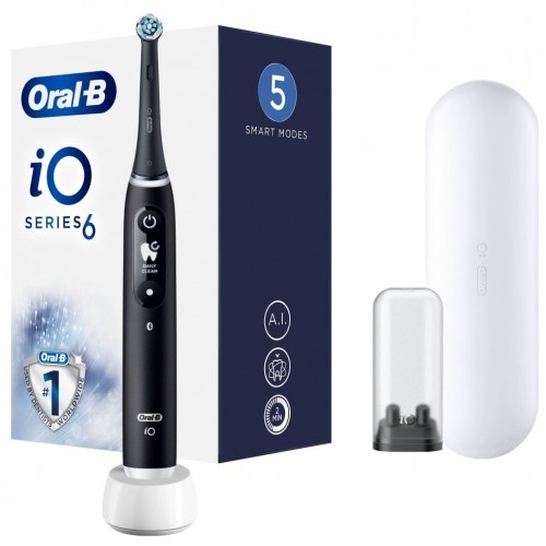 Электрическая зубная щетка Oral-B iO 6 S Black Lava (черный) 
