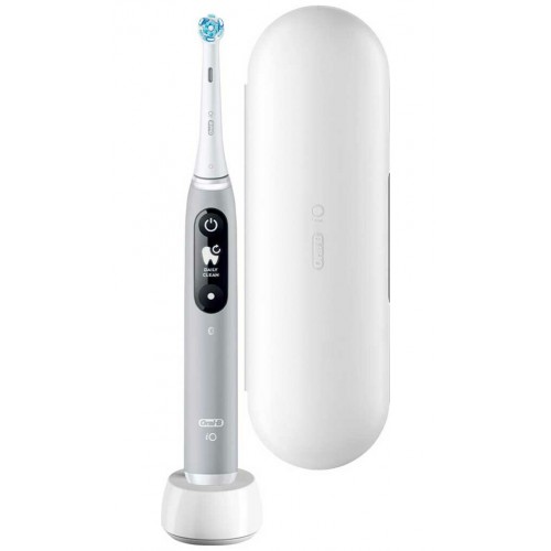 Электрическая зубная щетка Oral-B iO 6 S Grey Opal (серый) 2