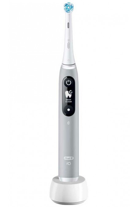 Электрическая зубная щетка Oral-B iO 6 S Grey Opal (серый) 1