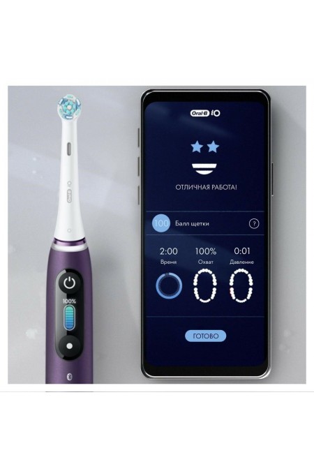 Электрическая зубная щетка Oral-B iO Series 8 (черный) 2