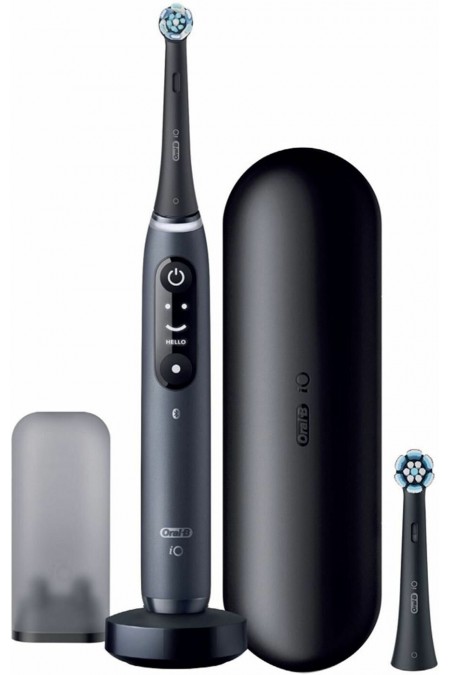 Электрическая зубная щетка Oral-B iO Series 8n Black + Extra Brush (черный) 8